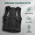 thumbnail image 7 of Posture Corrector for Women and Men, Shoulder Straightener, Back Brace Adjustable Full Back Support, Upper and Lower Back Pain Relief - Scoliosis, Hunchback, Hump, Thoracic, Spine Corrector S, 7 of 7
