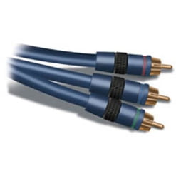 Acoustic Research AP090 3 pc Red/Blue/Green Compoment Video Cable 3 feet 