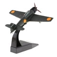 thumbnail image 3 of 1/72 aviación A6M cero aviones de modelo de decoración coleccionables, 3 of 9