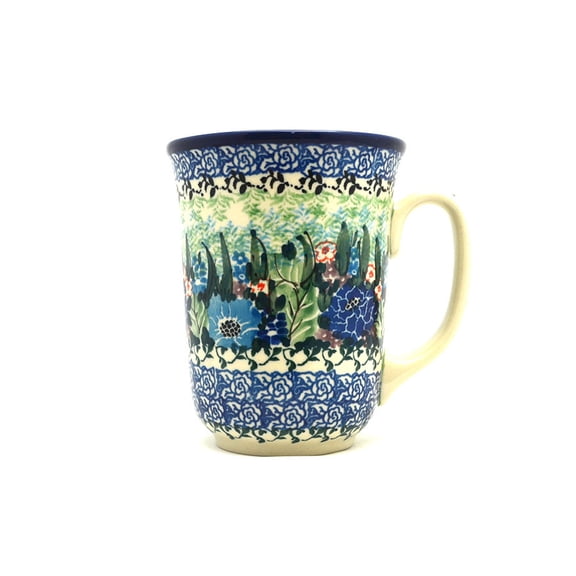 Polish Pottery Mug - 16 oz. Bistro - Unikat Signature U4572