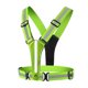 thumbnail image 2 of L1 Reflective Running Vest Adjustable Safety Vest with Rechargeable LED Light Compatible For Cycling Jogging, 2 of 5