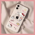thumbnail image 4 of Sanrio Hello Kitty Case For iPhone 15 14 Plus 13 11 12 Pro Max Mini XS XR 7 8 Plus SE2 Shockproof Transparent POCHACCO Cover Y2K, 4 of 5
