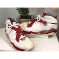 thumbnail image 1 of N I-K-E A i r-Jor-dan Men’s Retro VIII Red & White Sneakers #467807 Sz US 13/ EU 47.5, 1 of 6