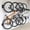 4-Pack, variant on monTEK Swivel Bike Wall Mount with Storage Hooks, Space-Saving Bicycle Wall Rack for Garage, Holds up to 77 lb, Heavy Duty Bike Hanger with 2 Utility Hooks for Helmets & Gear