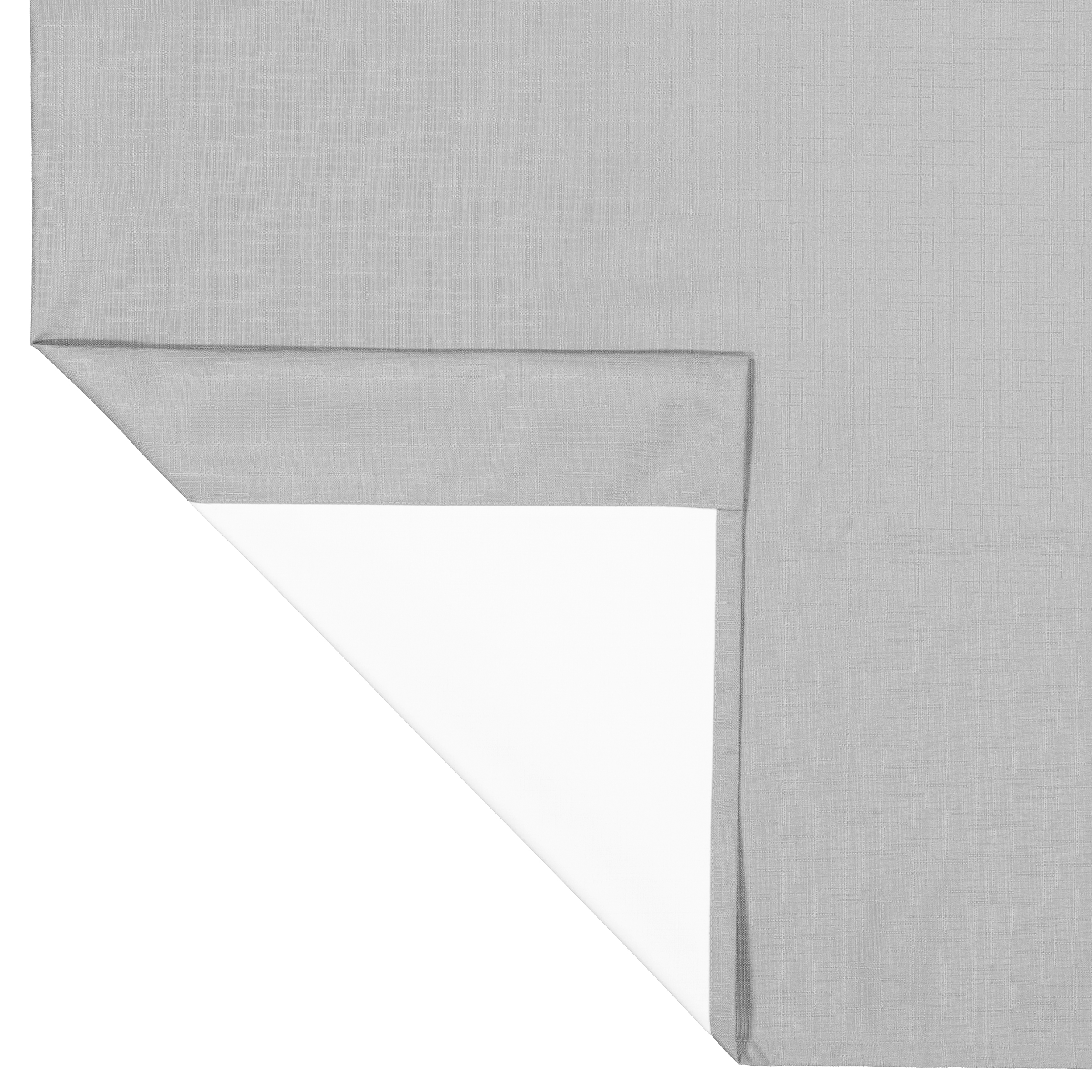 Eclipse Dayton Solid Gray Blackout Grommet Single Curtain Panel, 42" x 84"
