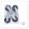 thumbnail image 6 of Alera Optional Casters For Wire Shelving, 600 lbs/Caster, Gray, 4/Set -ALESW590004, 6 of 8