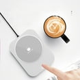 thumbnail image 2 of Coffee Cups Ceramic,Glass Coffee Cups Smart Coffee Cup Warmer Portable Thermostatic Cup Heater Third Gear Temperature Uniform Heating Heat Preservation and Constant Temperature, 2 of 8