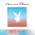 thumbnail image 4 of PLAYBOY ULTRA LIGHT XL Condoms – Extra Large, Ultra Thin for Natural Feel, Premium Lubricated Latex, Triple Tested Protection, 12 Count, 4 of 11