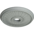 thumbnail image 3 of Ekena Millwork 20 1/8"OD x 3 7/8"ID x 1 7/8"P Berkshire Ceiling Medallion (Fits Canopies up to 6 3/8"), 3 of 11