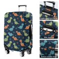 thumbnail image 5 of Colorful Dinosaur Pattern Luggage Cover Fashion Suitcase Cover Baggage Covers Fit 25-28 Inch Luggage (Go Travel), 5 of 5