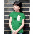 thumbnail image 2 of Awesome Today Cat Crown T-Shirt Juniors -Image by Shutterstock,  x-Small, 2 of 4