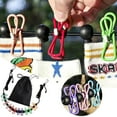thumbnail image 2 of Retractable Portable Clothesline For Travel，Clothing Line With 12 Clothes Clips For Indoor Laundry Drying Line Outdoor Camping Accessories Hanging Clips Coat Hook Rack Small S Shaped Hooks for Hanging, 2 of 4