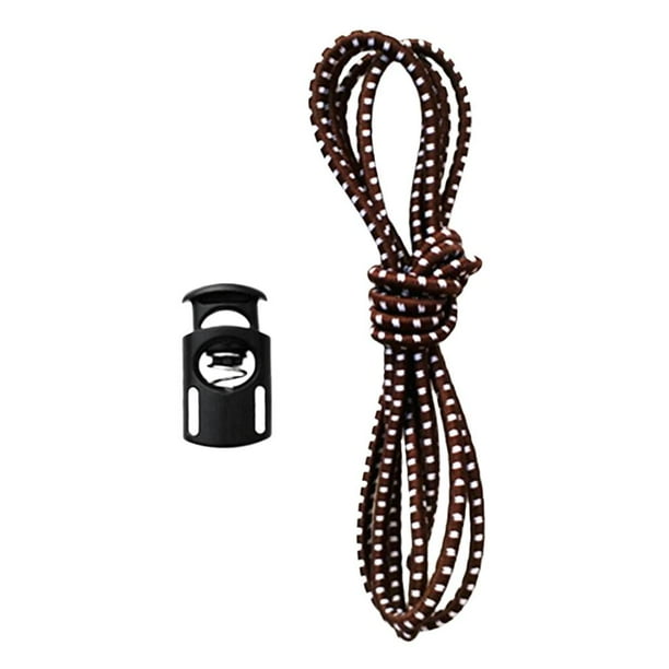 Correa Elástica de Repuesto de 45 Pulgadas, Cuerda de Choque Y Tapón de Bloqueo , Universal, adaptaciónción a Gafas de Natación Y de Buceo Café DYNWAVEMX Elastic Swim Goggles Strap