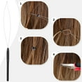 thumbnail image 3 of Kit de herramientas para extensiones de cabello GrennMauler con 600 microanillos, 3 of 7