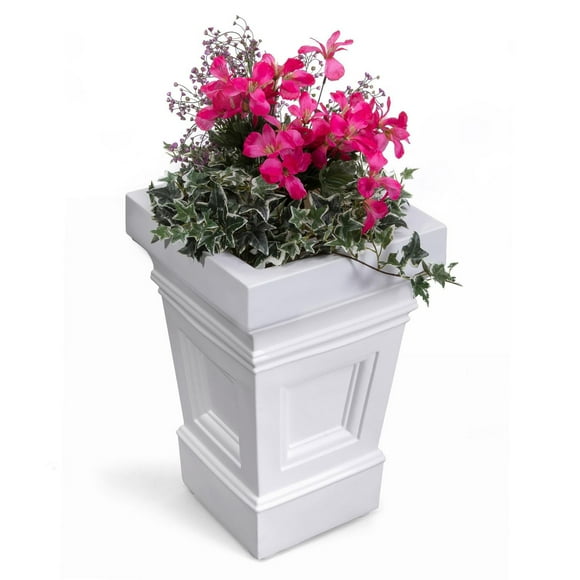 Pot de fleurs Step2 Atherton (blanc classique)