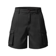 thumbnail image 6 of OGLCCG Girls Hiking Cargo Shorts Lightweight Bermuda Shorts with Pockets Athletic Summer Casual Knee Length Long Shorts 5-15 Years, 6 of 6
