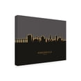 thumbnail image 2 of Michael Tompsett 'Huddersfield England Skyline Glow II' Canvas Art, 2 of 3