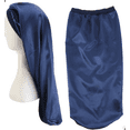 thumbnail image 2 of Chapeau Large Élastique Mode Femme Protection Soie Bonnet de Nuit, 2 of 5