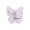 Purple #008, variant on Rotating Butterfly Adhesive Wall Hooks, Cute No-Drill 3-Prong Swivel Hangers with Adjustable Wings,Saving Hooks for Inner & Outer Corners,Bathroom and Entryway