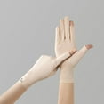 thumbnail image 5 of Fashion Touch Screen Breathable Spring Summer Mittens Thin Gloves Driving Gloves Women Gloves BLACK, 5 of 8