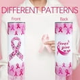 thumbnail image 3 of Breast Cancer Tumbler, Breast Cancer Gifts for Women, Pink Breast Cancer Cups/Travel Mug, Breast Cancer Survivor Cup, Breast Cancer Awareness Coffee Mug, Pink Ribbon Breast Cancer Gifts Cup 20 Oz, 3 of 6