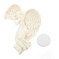 thumbnail image 2 of Resin Angel Door Frame Decoration, Elegant And Exquisite Design, Versatile Usage, European Style Charm With Awakening Angel Wing Frame Gift For Home Or Office Decor, 2 of 8