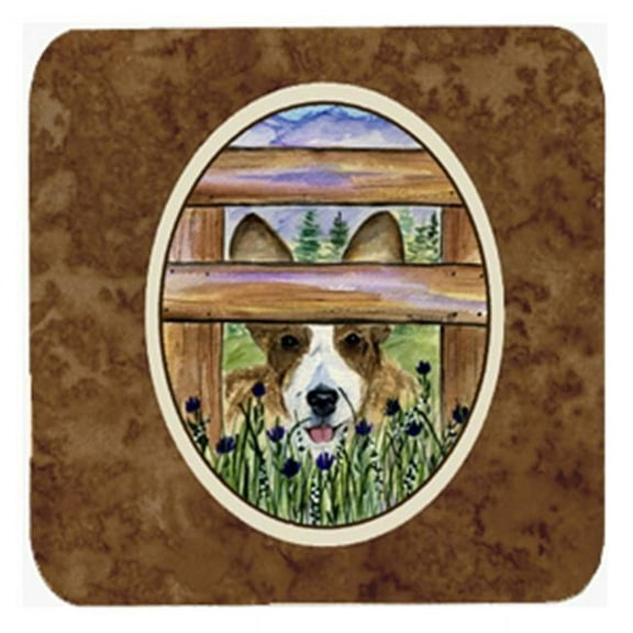 Corgi Foam Coasters - Set Of 4