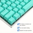 thumbnail image 3 of KAKOWELY Key Caps 1 Set Pattern Key Caps 104 Keys Computer Keyboard Caps For Mechanical Keyboard4.61"X0.71"X0.31", 3 of 5