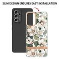 thumbnail image 3 of Allytech Samsung A53 5G Phone Case, Galaxy A53 5G Case, Clear Transparent Soft TPU Rubber Anti-scratch Military Grade Protective Shockproof Case Shell - Flowers, 3 of 5
