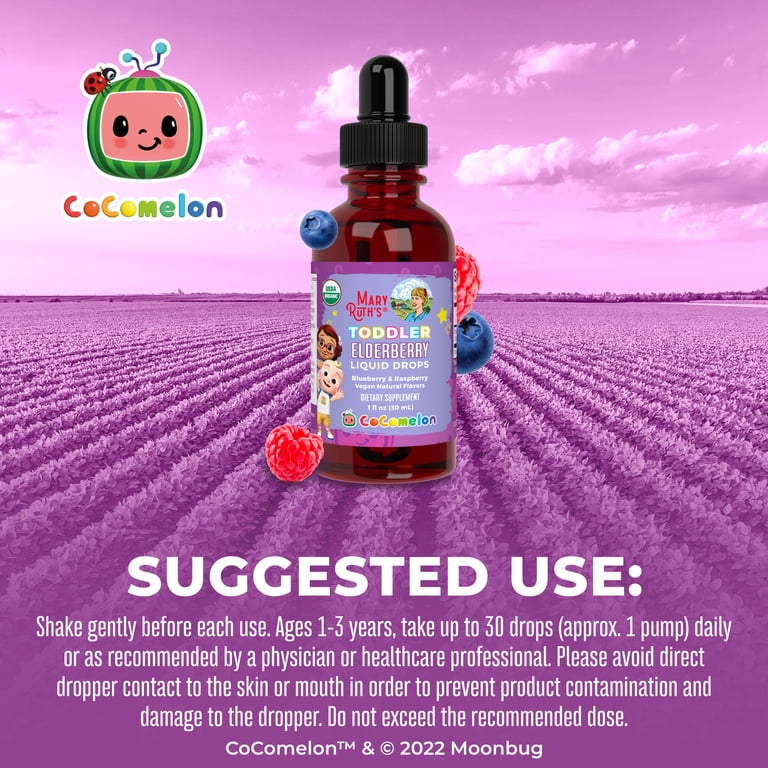 MaryRuth's Coco Toddler Elderberry Drops, Ages 1-3 photo 3