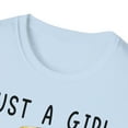thumbnail image 3 of Just A Girl Who Loves Turtles, Gildan Unisex T-Shirt, Graphic Tee, S-3XL, 3 of 3