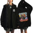 thumbnail image 1 of Sudadera con capucha con cremallera de la cantante Taylor, chaqueta con capucha informal de gran tamaño, ropa de calle de Hip Hop, abrigo con cremallera, estampado de Tour The Eras, 1 of 4