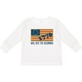 thumbnail image 3 of Inktastic Vintage US Flag Boys or Girls Long Sleeve Toddler T-Shirt, 3 of 5
