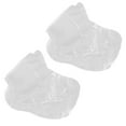 thumbnail image 2 of 100 protectores de plástico para pies, transparentes, desechables, de cera, para baño, calcetines hidratantes desechables, bolsas para pies, 2 of 8