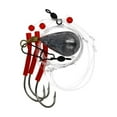 thumbnail image 1 of Eagle Claw QL1042-4R Lazer Striped Bass Rig, Red Tubing, 4oz Bell Weight, 1 of 1