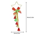 thumbnail image 3 of XWSHYW Adornos Colgantes Campanas de Navidad Adornos para Árboles de Navidad Ventanas de Centros Comerciales Adornos Colgantes Dobles para Fiestas, 3 of 4