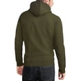 thumbnail image 2 of XRAY Men's Hoodie Jacket, Active Casual Fleece Sweatshirt for Men, Women, Army Green - Full Zipper, Size X-Large, 2 of 2