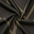 thumbnail image 2 of Abstract Striped Shower Curtain, Modern Minimalist Waterproof Fabric Shower Curtain Set with Hooks 72" x 72" - Brown, 2 of 6