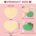 thumbnail image 2 of Uxcell Heart Cutouts, Paper Heart Shaped Die Cut Cards for Valentine's Day, Wall Decor, Art Supplies Beige 3 x 2.5 Inch, 2 of 6