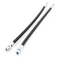 thumbnail image 1 of Unique Bargains 2Pcs Black 24.5cm Length Flexible Hand Operated Whip Grease Gun Hose, 1 of 2