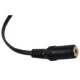 thumbnail image 4 of Gold Plated 3.5mm Female To 2 Female Jacks Stereo Adapter Audio Splitter Rca (15cm) Black, 4 of 4