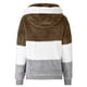 thumbnail image 5 of Puntoco Fashion - Chaqueta de abrigo de imitación para mujer, abrigo de invierno con cremallera, manga larga Puntoco Puntoco-3175, 5 of 6
