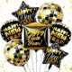 thumbnail image 1 of Set de globos Villorem, 7 unidades, feliz año nuevo 2026 con cinta, 1 of 7