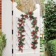 thumbnail image 4 of Hojas de parra artificiales de densidad mejorada para interiores, exteriores, jardín, pared, bodas y fiestas, 4 of 7