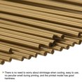 thumbnail image 3 of Unique Bargains PLA Filament Refills for 3D Printing Pen 10inch Length 40pcs Golden, 3 of 5