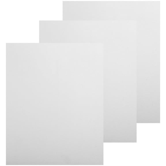 Hemoton 3Pcs Sublimation Blanks Wall Poster Sign Sublimation Photo Frame Photo Sign