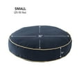 thumbnail image 2 of Happy Hounds Scout Round Reversible Pillow Dog Bed, Denim, Small, 2 of 7