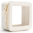 thumbnail image 1 of Bolsa de maquillaje Aveniee, minineceser de viaje, tamaño pequeño, transparente, 1 of 6