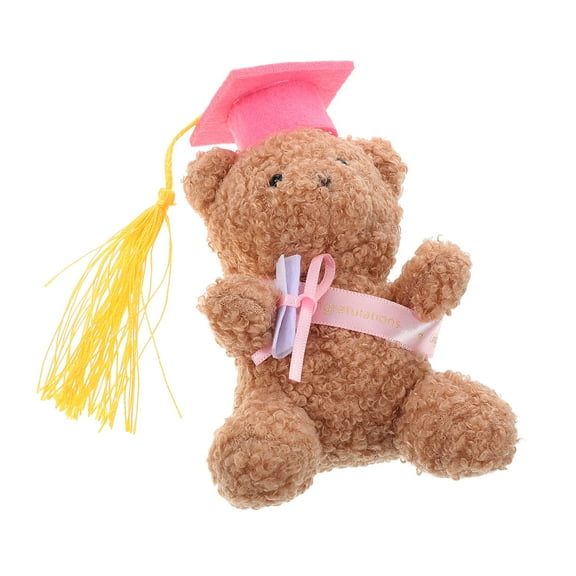 Niceauty Bear Centerpieces For Baby Shower Plush Bear 1Set Pink Cuddle Toy Graduation Craft