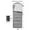 Grey, variant on Double Persons Sleeping Bags For Adults Cold Weather 12°C- -18°C Cold-Resistant With Hooded Anti-splashing For Camping Split Into Single Use